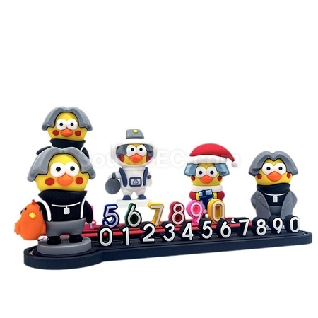 禮品訂造立體公仔簡單款汽車號碼牌紀念品