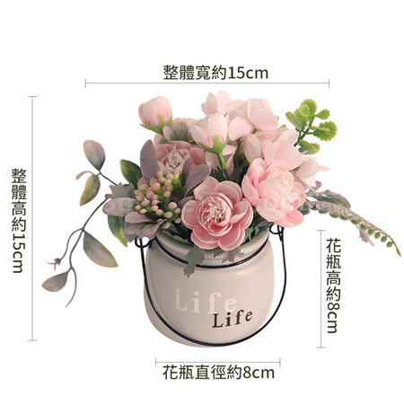 禮品訂造仿真花卉盆栽紀念品