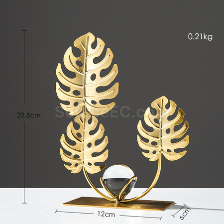 禮品訂造北歐植物鐵藝擺件紀念品