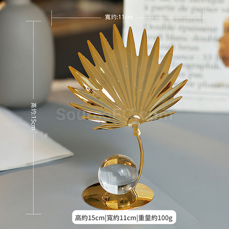 禮品訂造北歐植物鐵藝擺件紀念品
