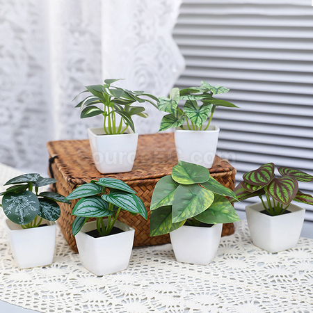 禮品訂造仿真綠植小盆栽紀念品