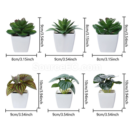 禮品訂造仿真綠植小盆栽紀念品