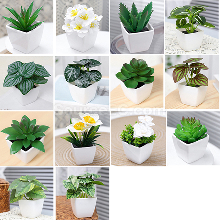 禮品訂造仿真綠植小盆栽紀念品