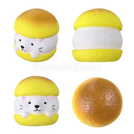 禮品訂造漢堡壓力球紀念品