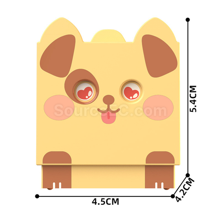 禮品訂造磁吸發聲變臉減壓鑰匙扣玩具掛件紀念品