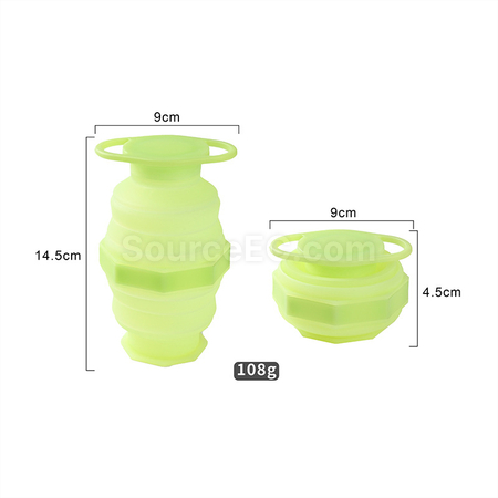 禮品訂造矽膠折疊杯紀念品