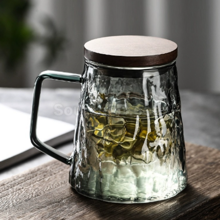 禮品訂造玻璃茶水分離泡茶杯紀念品