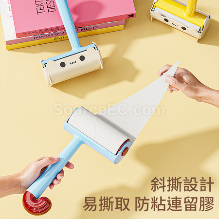 禮品訂造貓咪粘毛器滾筒可撕式滾刷紀念品