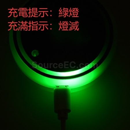 禮品訂造充電款發光杯墊紀念品