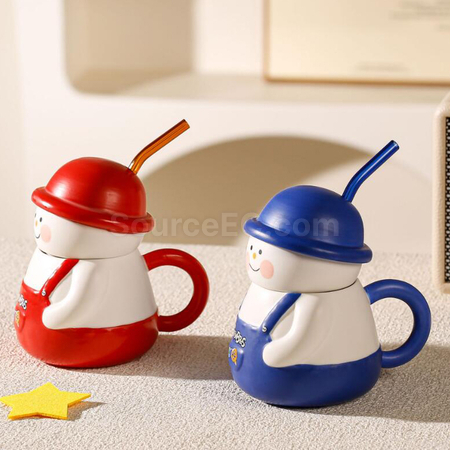 禮品訂造聖誕陶瓷杯紀念品