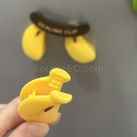 禮品訂造磁吸封口夾冰箱貼紀念品