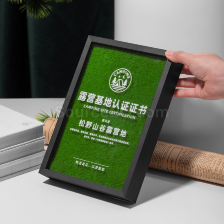 禮品訂造仿真草坪獎牌(牌匾)紀念品