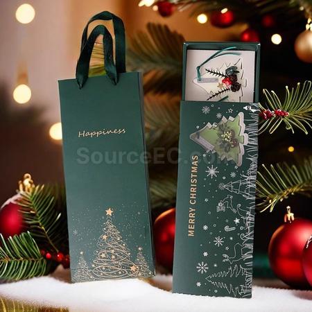 禮品訂造聖誕樹香薰蠟片紀念品