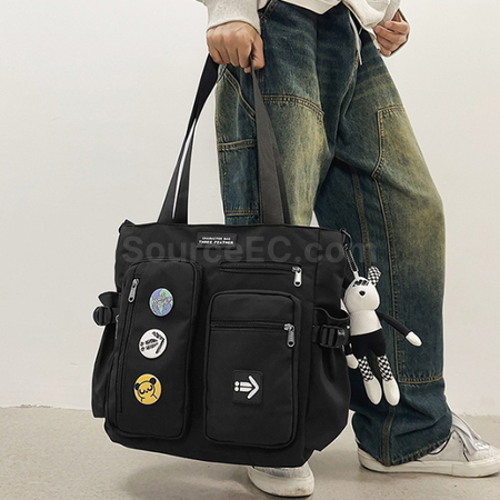 禮品訂造大容量單肩包紀念品