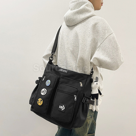 禮品訂造大容量單肩包紀念品