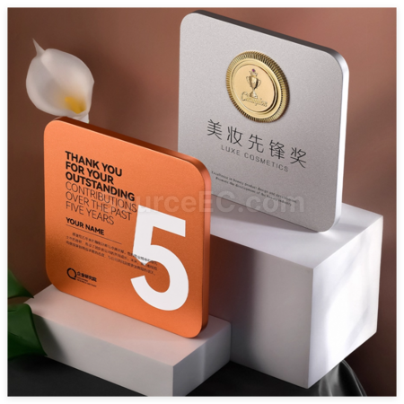 禮品訂造鋁合金金屬獎牌紀念品