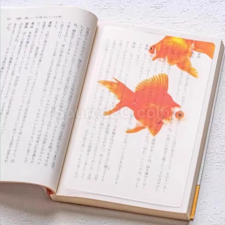 禮品訂造金魚標記書籤紀念品