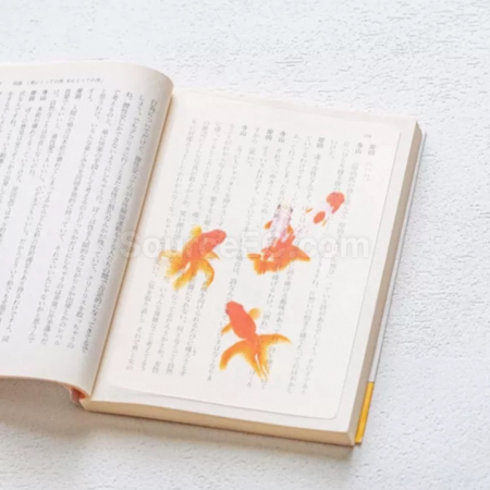 禮品訂造金魚標記書籤紀念品