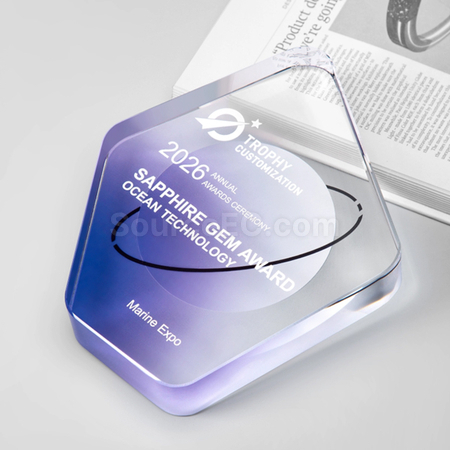 禮品訂造水晶獎座紀念品