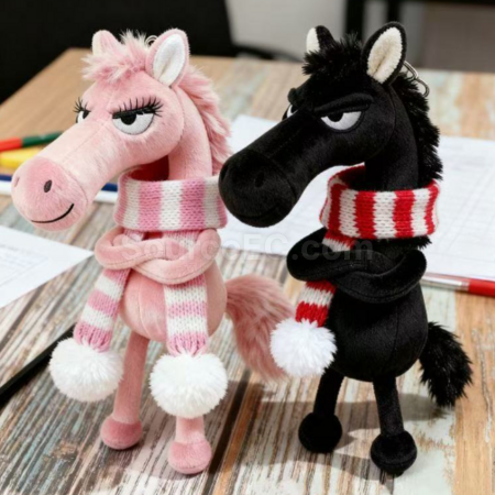 禮品訂造高冷小馬掛件鑰匙扣紀念品