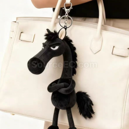 禮品訂造高冷小馬掛件鑰匙扣紀念品