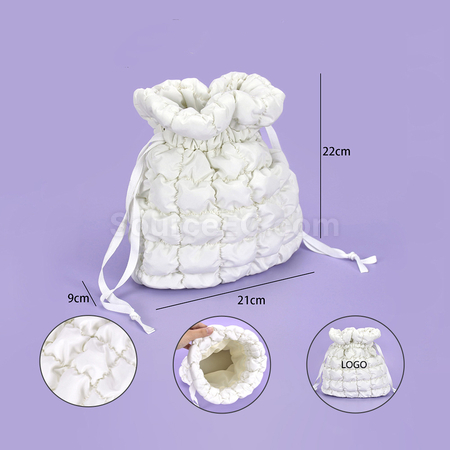禮品訂造雲朵束口袋紀念品