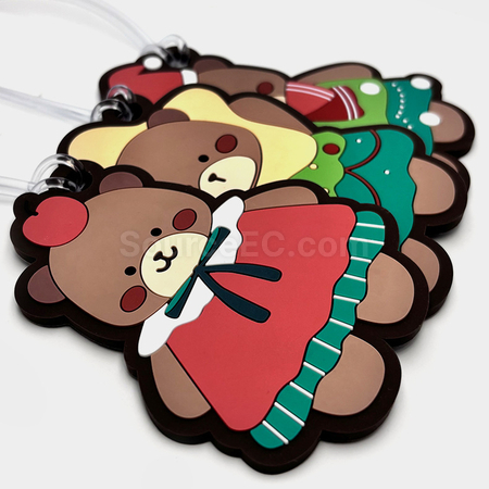 禮品訂造PVC行李牌紀念品
