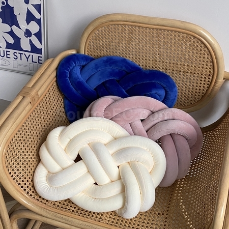 禮品訂造打結球形抱枕紀念品