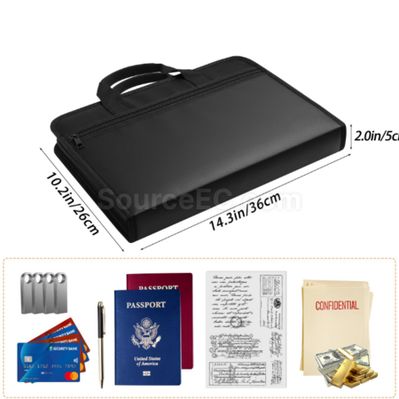 禮品訂造防火防水風琴文件夾紀念品