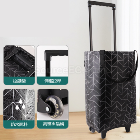禮品訂造便攜式可折疊拉杆購物車紀念品
