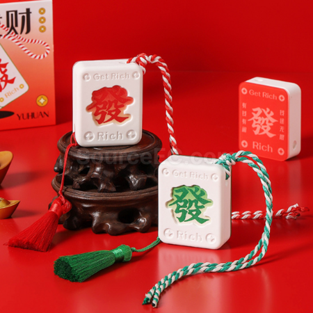 禮品訂造麻將香薰香掛禮盒紀念品