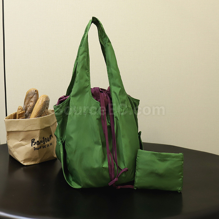 禮品訂造訂製可折疊抽繩購物袋紀念品
