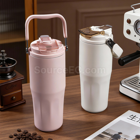 禮品訂造不銹鋼陶瓷保溫杯紀念品