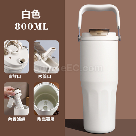 禮品訂造不銹鋼陶瓷保溫杯紀念品