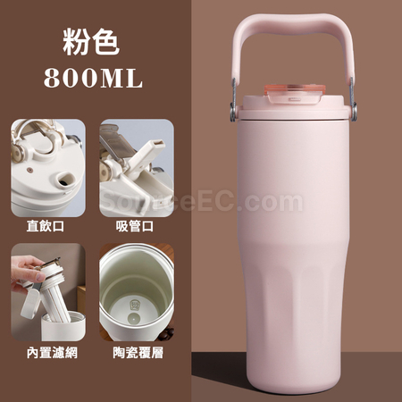 禮品訂造不銹鋼陶瓷保溫杯紀念品