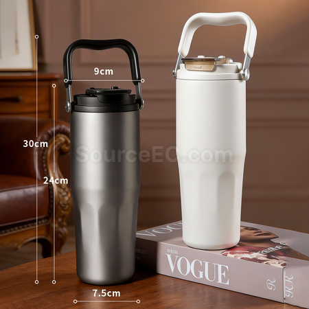 禮品訂造不銹鋼陶瓷保溫杯紀念品