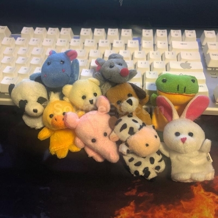 禮品訂造手指毛絨公仔玩偶紀念品