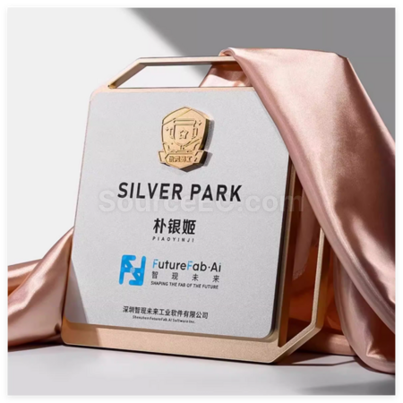 禮品訂造磨砂金屬獎牌紀念品