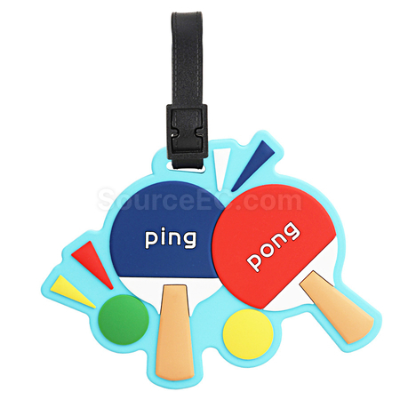 禮品訂造PVC行李牌紀念品