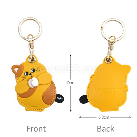 禮品訂造動物迷你卡套鑰匙扣紀念品