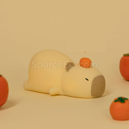 禮品訂造趴趴卡皮巴拉拍拍小夜燈紀念品