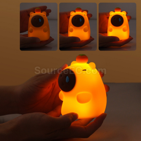 禮品訂造卡皮巴拉拍拍小夜燈紀念品