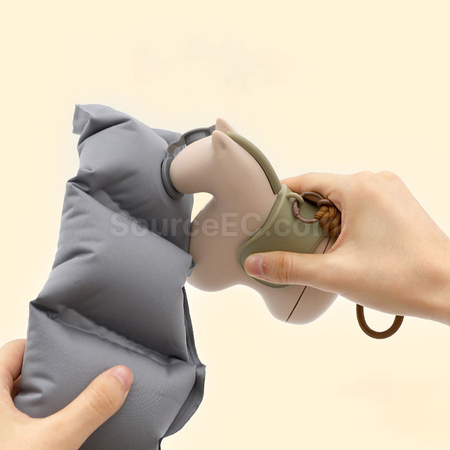 禮品訂造馬年便攜旅行u型枕紀念品