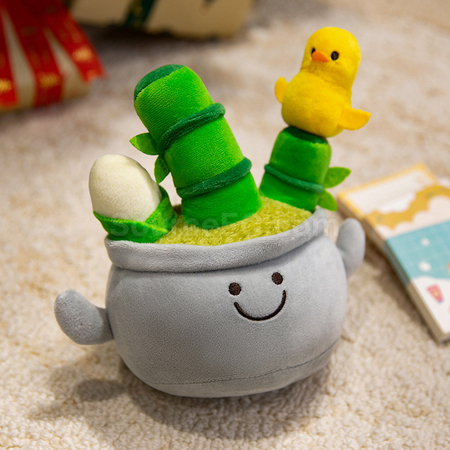 禮品訂造植物盆栽玩偶紀念品