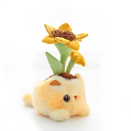 禮品訂造小貓植物盆栽紀念品