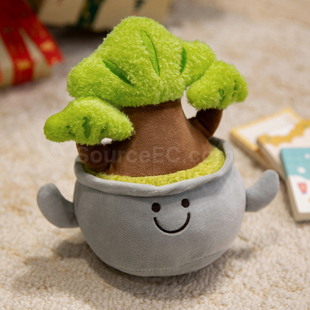 禮品訂造植物盆栽玩偶紀念品