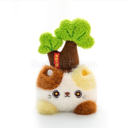 禮品訂造小貓植物盆栽紀念品