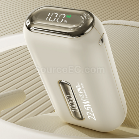禮品訂造3c認證自帶線快充行動電源紀念品