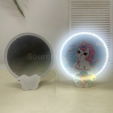 禮品訂造發光折疊廣告扇子紀念品