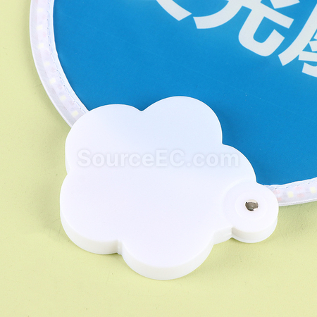 禮品訂造發光折疊廣告扇子紀念品